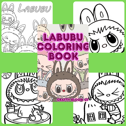 Labubu Coloring Book